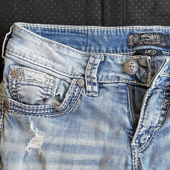 Silver Ripped Jeans - Picture 8 of 8